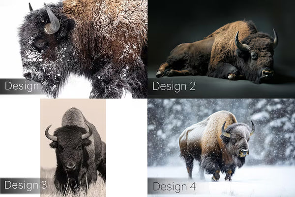 Design options of the different Bison