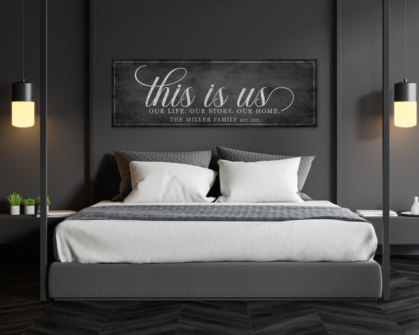 This Is Us Wall Art – Our Life, Our Story, Our Home