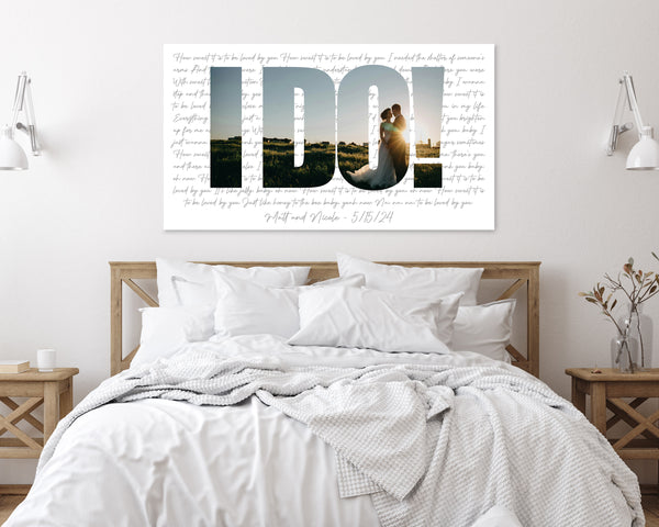 Custom Letter Photo Collage Gift