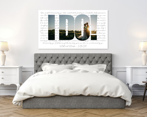 Custom Letter Photo Collage Gift