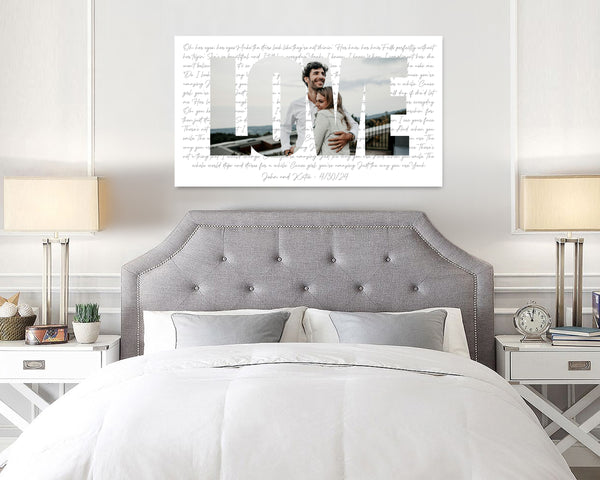 Custom Letter Photo Collage Gift