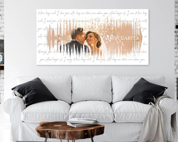 Photo Soundwave and Lyrics or Vows