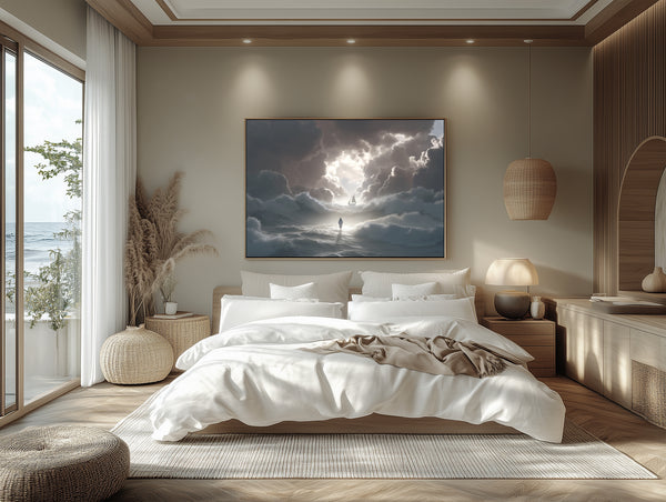 Jesus Walking On Water Art: Inspiring Modern Christian Art