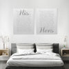 His And Her Vows On Canvas - Personalized Wall Art - Canvas Vows