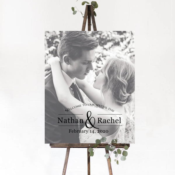 Custom Welcome to Our Wedding Sign