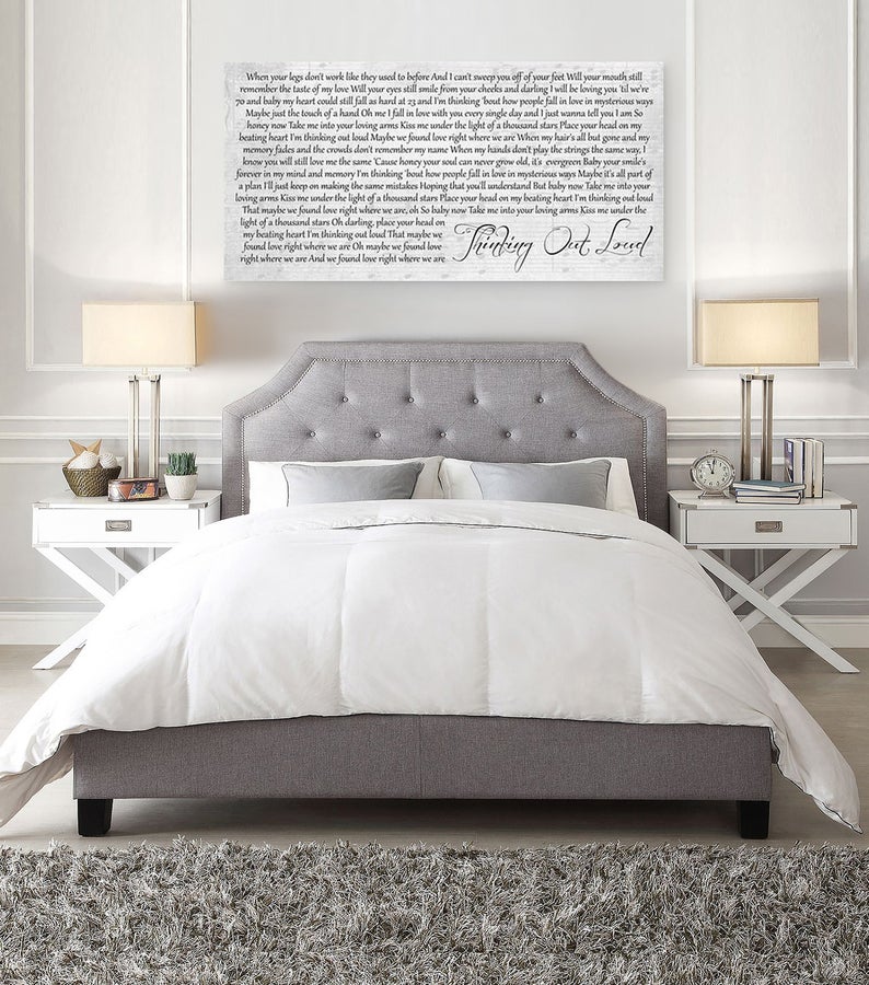 First Dance Lyrics Second Anniversary Gift