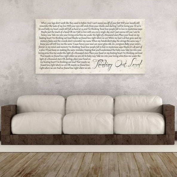 First Dance Lyrics Second Anniversary Gift