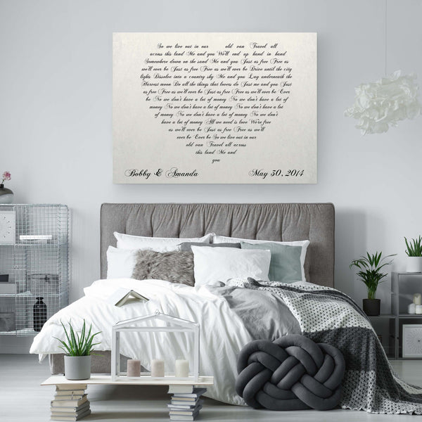 lyrics canvas