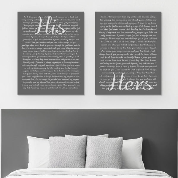 His and Hers Wall Decor