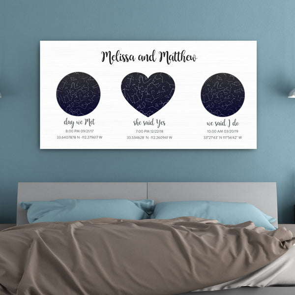 Our Story Custom Star Map