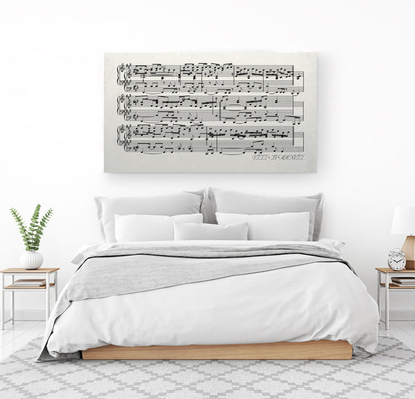 First Dance Lyrics On Canvas - Custom Made With Your Wedding Song