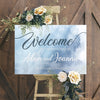 Wedding Welcome Sign - Sky Edition