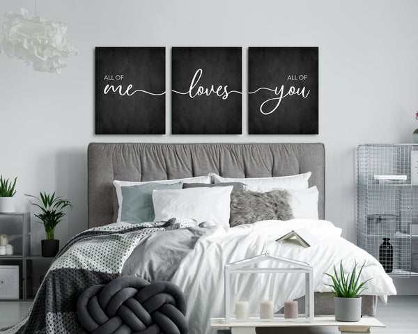 All Of Me Loves All Of You Wall Art