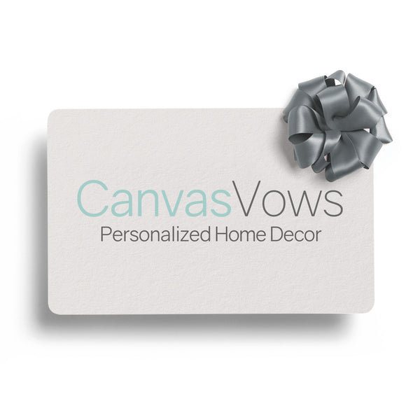 Canvas Vows Gift Card