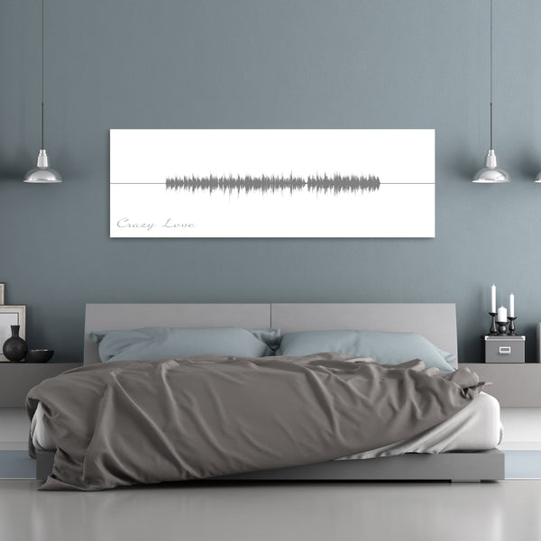 Song Sound Wave Art - Canvas Vows