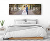 His And Hers Panoramic Canvas - Canvas Vows
