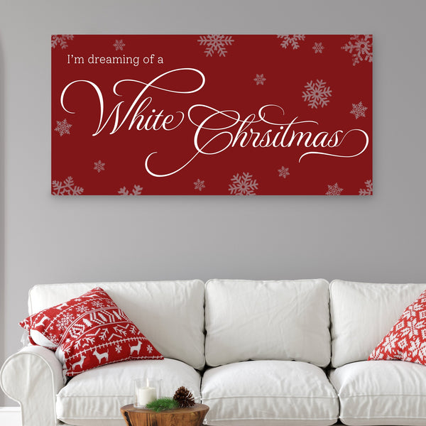 I'm Dreaming of A White Christmas Art