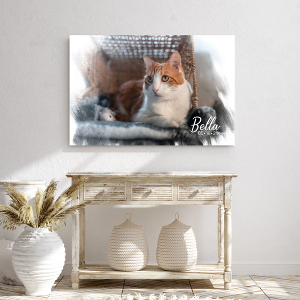 Personalized Cat Art