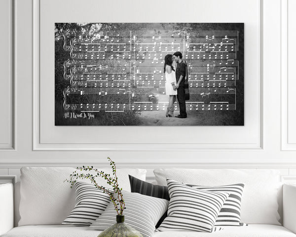 First Dance Song With Sheet Music And Picture