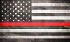 Thin Red Line - A Personalized Gift For Firefighter - Canvas Vows