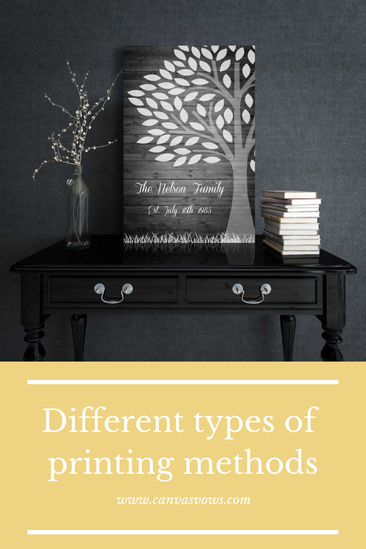 Photo Print Types Different Types of Printing Methods – Canvas Vows