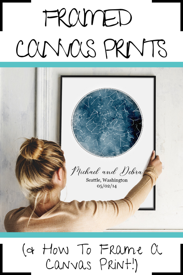 Framed Canvas Prints (& How To Frame A Canvas Print)