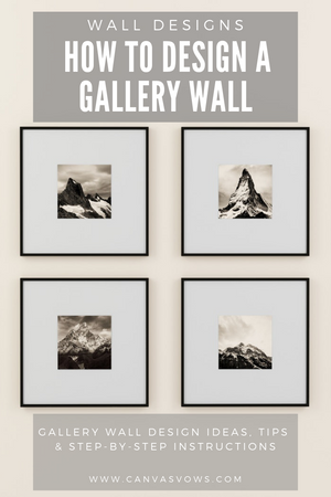 Wall Designs: How To Design A Gallery Wall