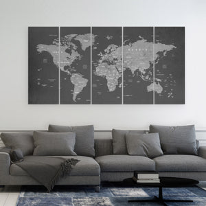 5 Piece Canvas Art