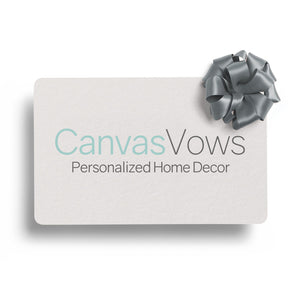 Canvas Vows Gift Cards