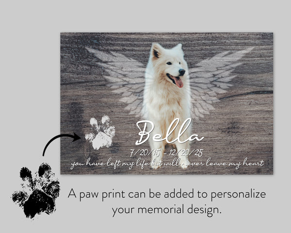 Dog Canvas Art - Dog Memorial Gift