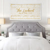 Gold Sheet Music and Lyrics Wall Art