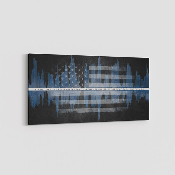 Blessed Are The Peacemakers - Soundwave Art