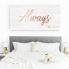 7th Year Song Lyric Anniversary Gift For Her or Him