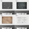 Different Style Options - Important Dates Canvas