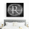 Dark Monogram Sign