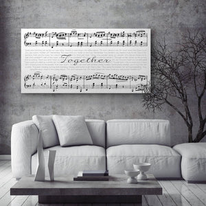 Music Memories Custom Canvas