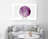 Pink Watercolor Custom Star Map