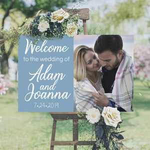 Wedding Welcome Sign