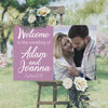 Wedding Welcome Sign Pink