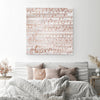 Copper Sheet Music Art
