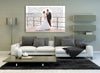 First Wedding Anniversary Gift - Your Wedding Vows On Canvas - Canvas Vows