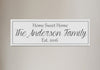 Last Name Canvas - A Personalized Family Sign - Canvas Vows