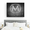 last name sign bedroom wall decor