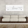 Love Arrow Canvas - Canvas Vows