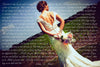 First Wedding Anniversary Gift - Your Wedding Vows On Canvas - Canvas Vows