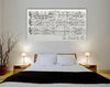 Sheet Music Wall Art - Canvas Vows