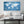 Push Pin Travel Map Blue Ocean Canvas