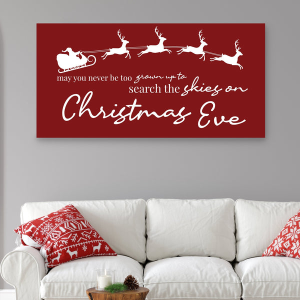 Search The Skies | Christmas Art