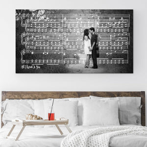 First Dance Song Sheet Music Art