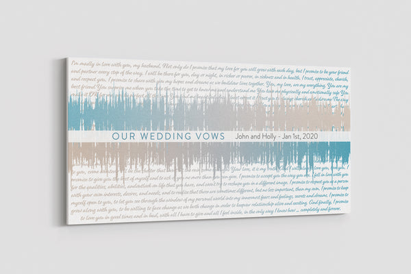 Soundwaves with vows